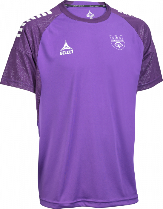Select - Ejby If Fodbold Get Movin' T-Shirt - Purple & white